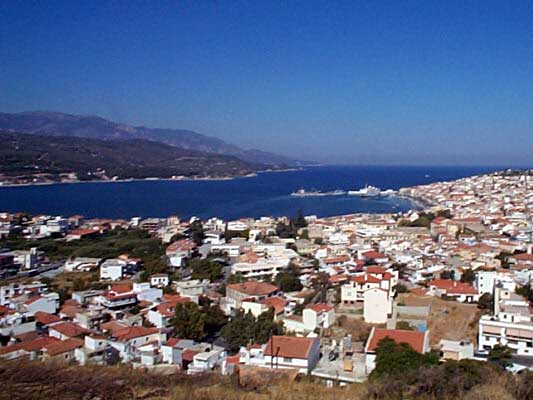 VATHI - SAMOS TOWN IMAGE Pythagoras Of Samos. VATHI - SAMOS TOWN IMAGE