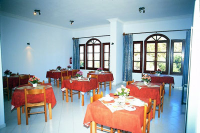 AGIOS KONSTANTINOS Picture of the Breakfast Hall CLICK TO ENLARGE