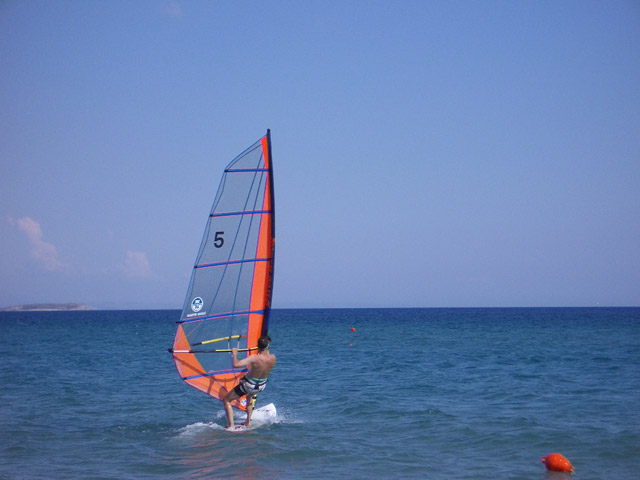 PYTHAGORIO Wind Surfing Image CLICK TO ENLARGE