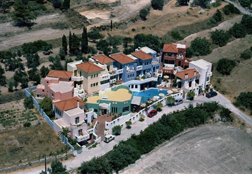 PYTHAGORION - Aerophoto of the Hotel CLICK TO ENLARGE